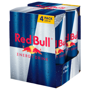 Red Bull Energy Drink 4x0,25l